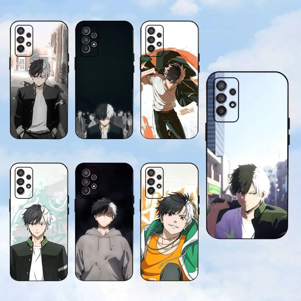 

Anime Wind B-Breaker S-Sakura Phone Case For Samsung S25,S24,S23,S22,S21,S20,S10,Ultra,Plus,Lite,FE,Soft Silicone Black Cover