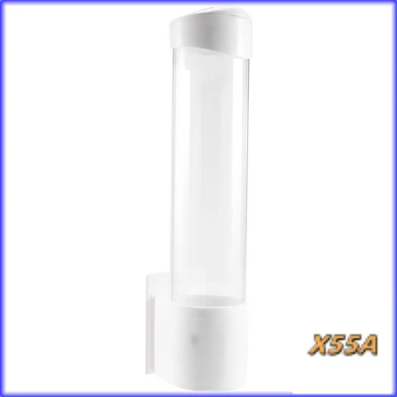 

XX-Cup Dispenser, Cup Holder Fits 3Oz - 7Oz Flat Bottom Or Cone Cups Water Cups Dispenser Wall Mounted Bathroom