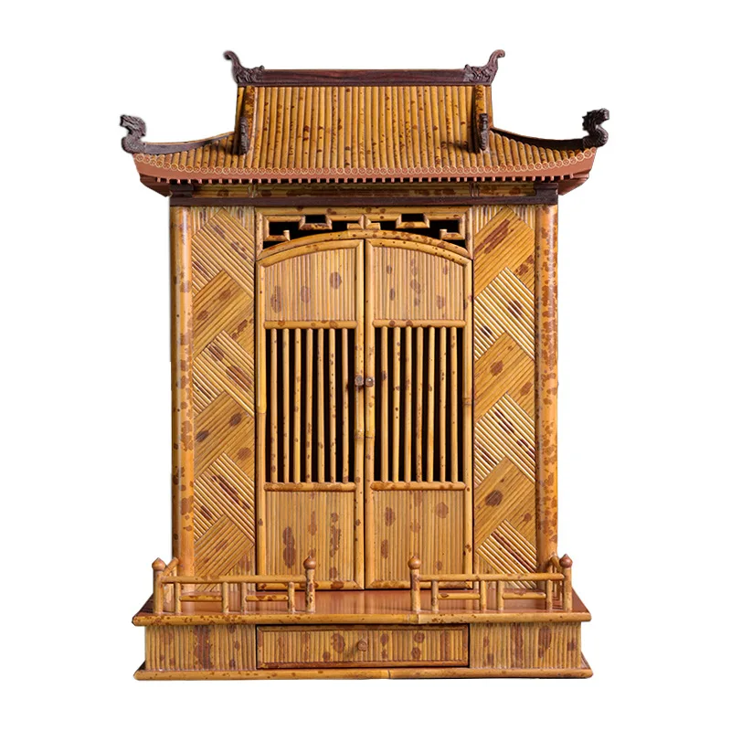 

Household Guanyin God of Wealth Offering Table Shrine, Shrine Offering Table, Buddha Cabinet, Buddha Cabinet with Drawer