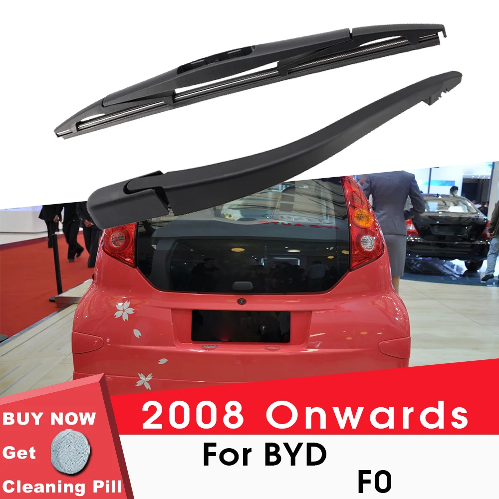 BEMOST Car Rear Windshield Wiper Arm Blades Brushes For BYD F0 2008 Onwards Back Windscreen Auto Styling Accessories