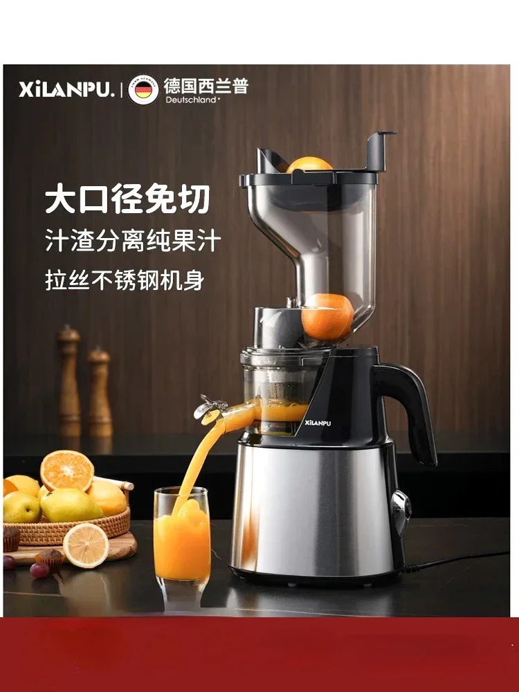 

220V German Syrup Juicer Commercial High Capacity Juice Residue Separation Multifunctional Fried Fruit Stainless Steel