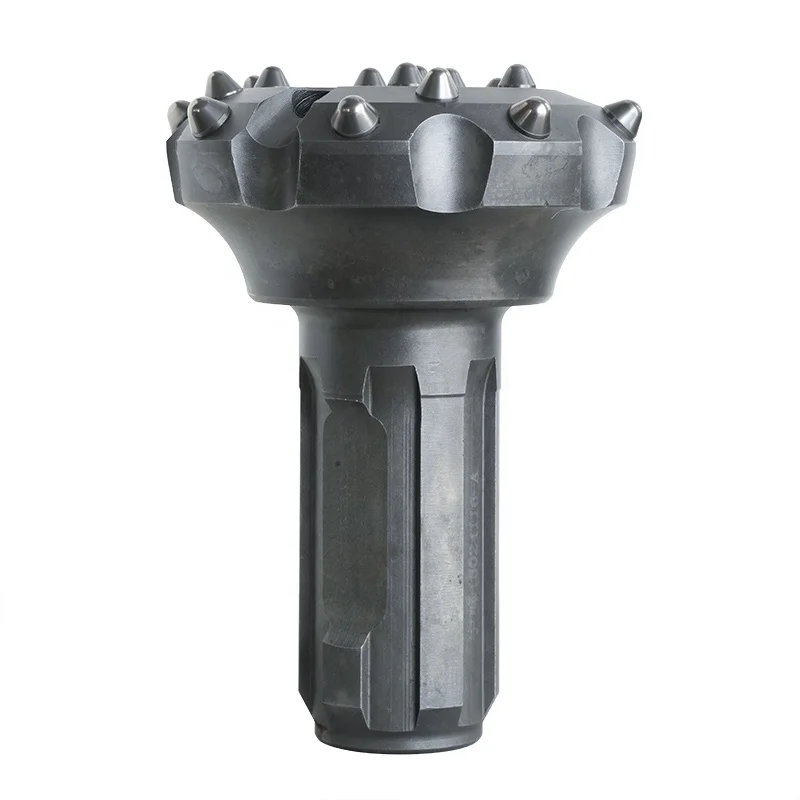 QDL110-150 DTH Hammer Plug Drill Bit New 150mm Hard Alloy Construction Bit for Water Well Drilling Low-Pressure Steel Material