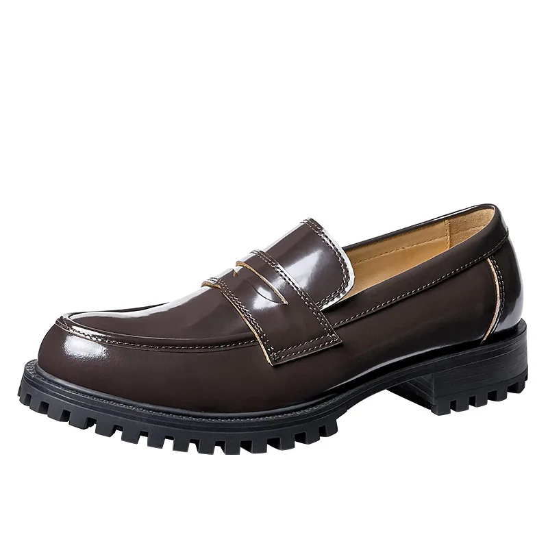 

Genuine Leather Casual Shoes New Spring/Autumn Fashion High Quality Genuine Leather Shoes Men,Lace-Up Business Men Shoes