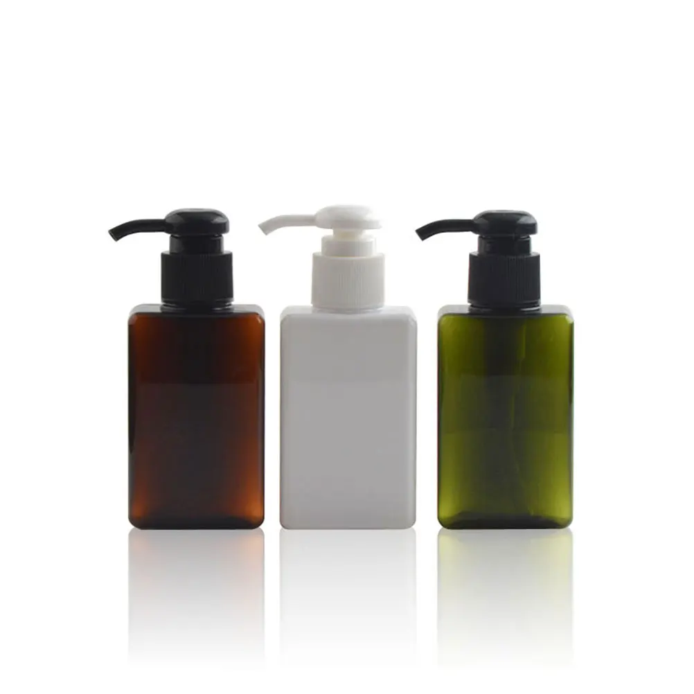 3 Pcs Body Foaming Bottle Lotion Shower Liquid Fashion Shampoo Dispenser with Pump