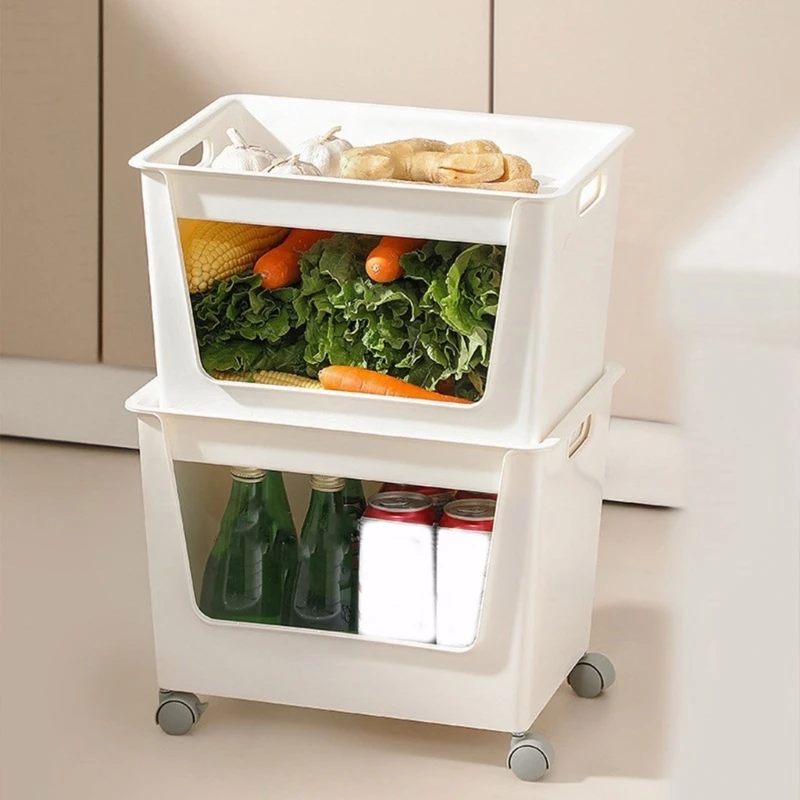 

Convenient Plastic Storage Case with Roller for Easy Access and Organization