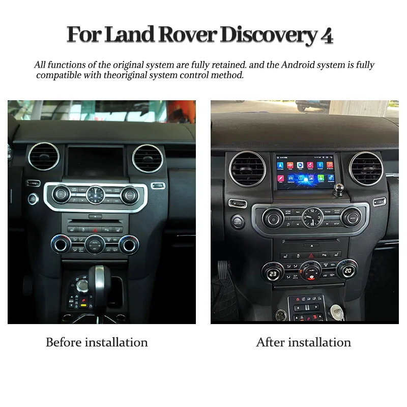 For 2011-2016 Range Rover Discovery 4 LR4/AC Panel Multimedia Player Radio Carplay GPS Navigation Android 11