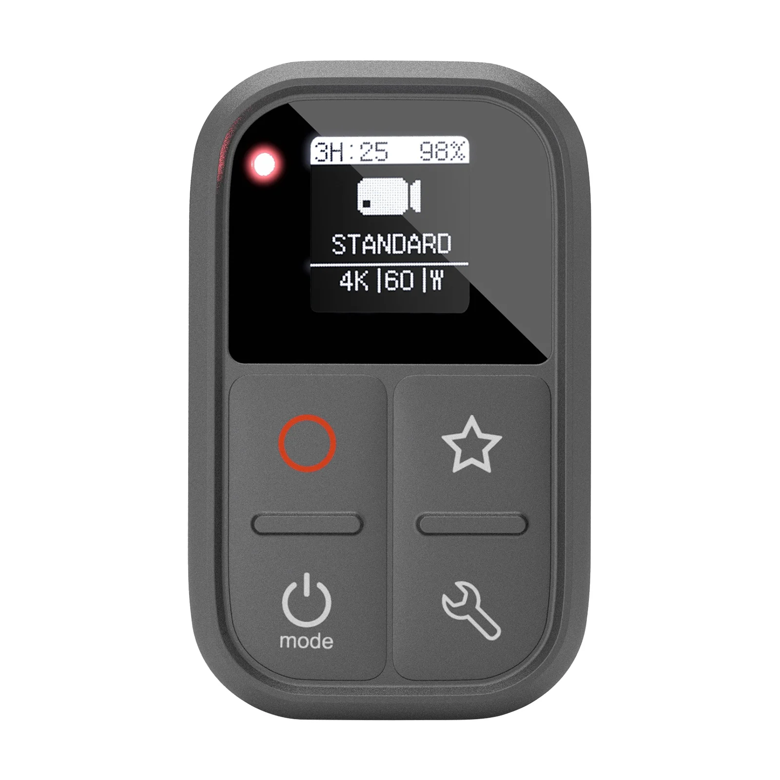 Action Camera Remote Control OLED Display 80M Control Distance Wireless Camera Remote Controller Replacement for Go Pro Series