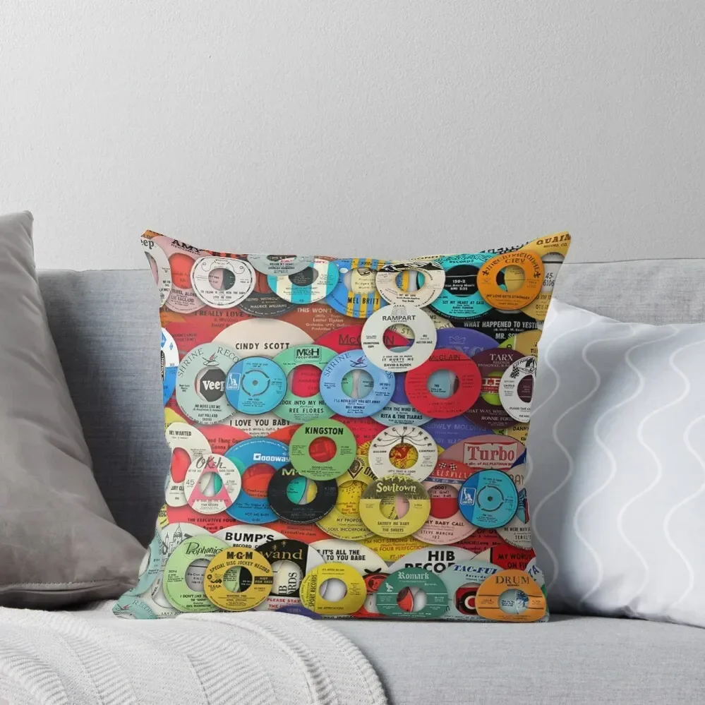 

record mania Throw Pillow Throw Pillow Covers Pillowcases Room decorating items Cushions For Decorative Sofa pillow