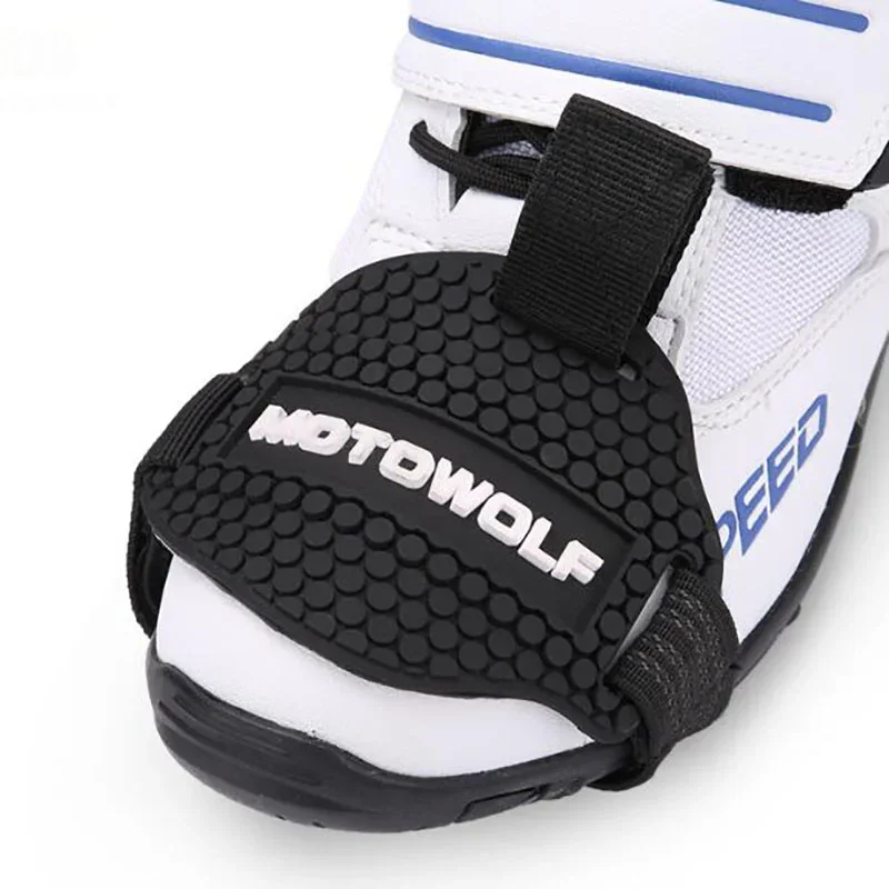 Motorcycle Gear Shift Collars Protection Shoe Outdoor Non-Slip Super Wear-Resistant Shoes Cover Motorbike Offroad Safety Band