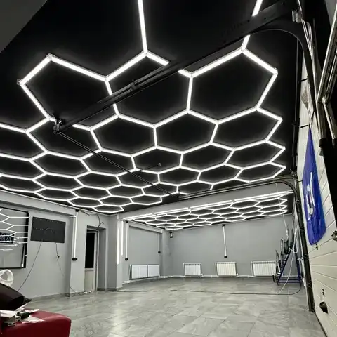 8 best sales led garage hexagonal - №5