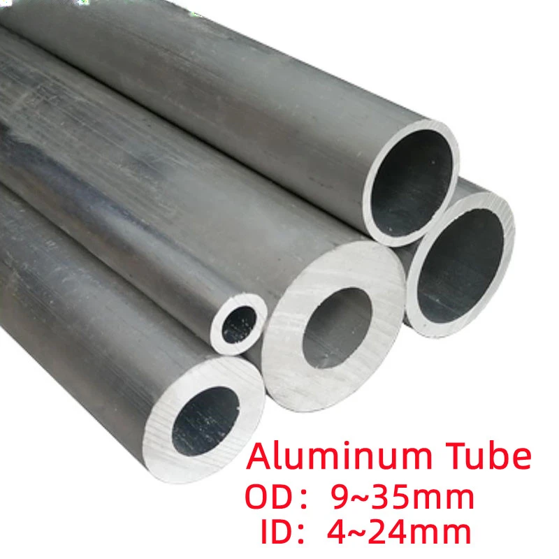 

Thick 6061 aluminum tube pipe hollow aluminum pipe,alloy aluminum tube Shaft sleeve Pole CNC DIY