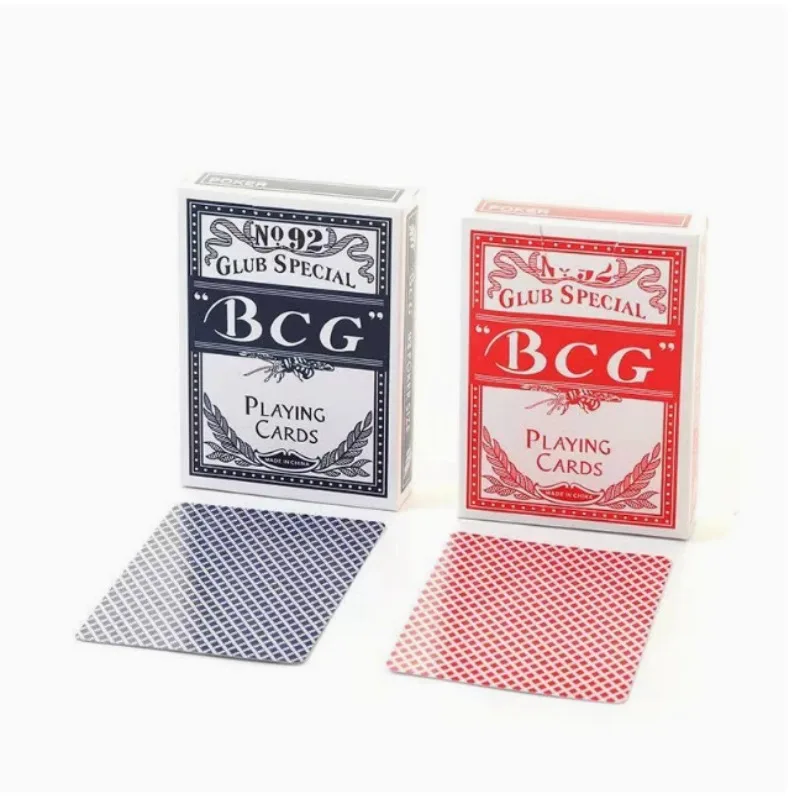 Newest Poker Red/Blue Regular Playing Cards Standard Sealed Decks Magic Tricks Poker Playing Cards Magic Tricks