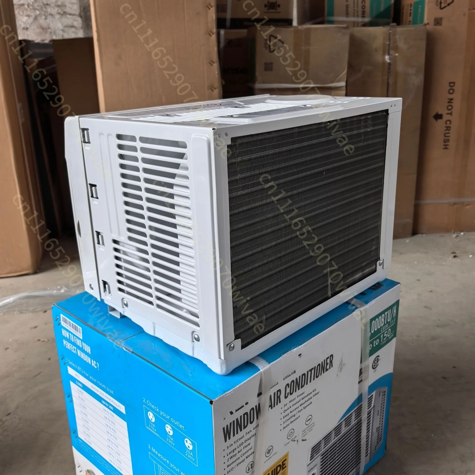 Foreign trade export 110V~ 60Hz 5000Btu 1HP single cooling window air conditioner R32