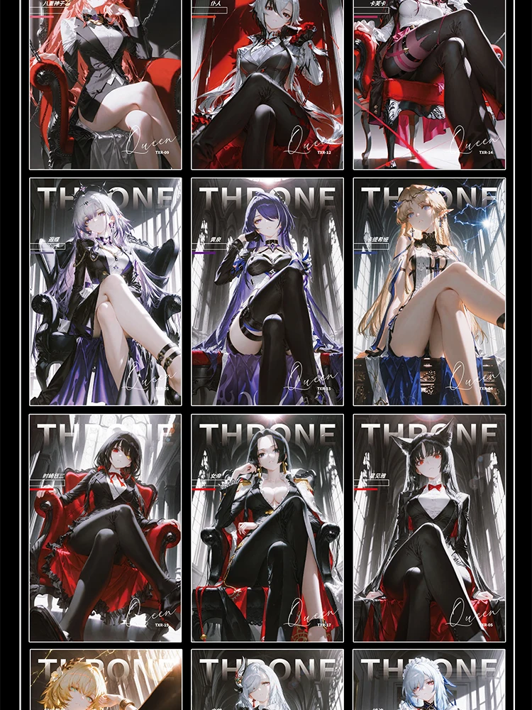 Wholesale 2025 Newest Goddess Story A5 Size Qingren Goddess Acrylic Card Board Waifu Glass Yae Miko Doujin Toys Artboard Gifts