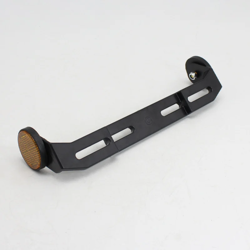 حامل لوحة ترخيص الدراجة النارية مع فيلم عاكس لوحة ترخيص السيارة الكهربائية تركيب قوس أجزاء تعديل موتو #3