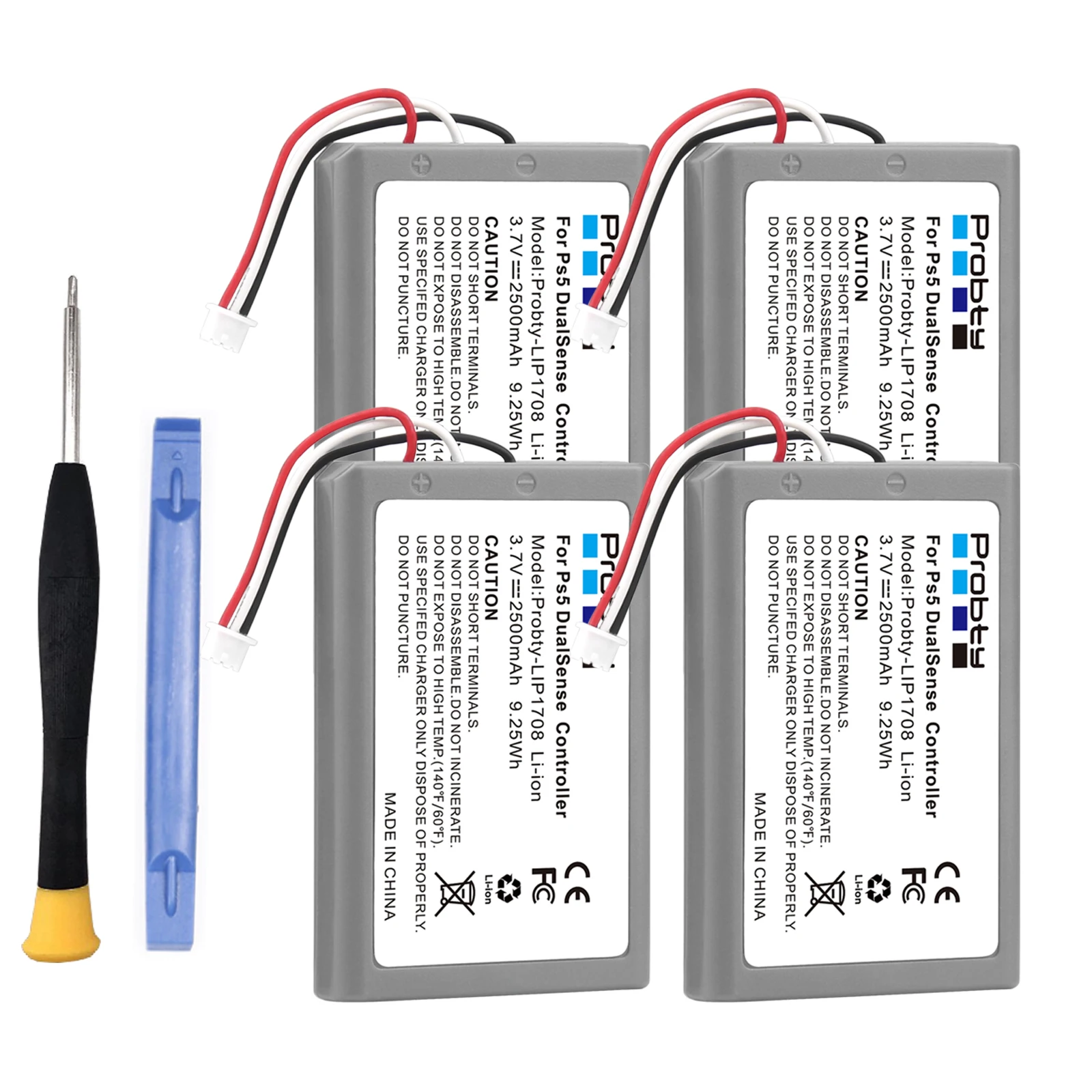 LIP1078 PS5 Ersatzakku 2500mAh für Sony PS5 DualSense CFI-ZCT1W Wireless Controller