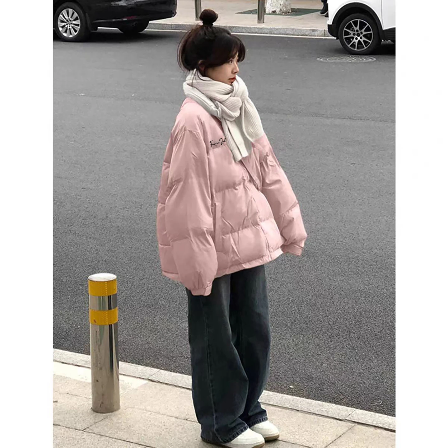 

Parka Quilt Overside Womens Snowproof Winter Ready Cold Weather Appropriate Freezing Temperatures Suitable Ice Resistant Durable