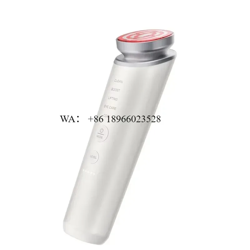 WMWMNU for EMS Microcurrent Red and Blue Light Beauty Device At home Warm heat Tool Multi function Facial
