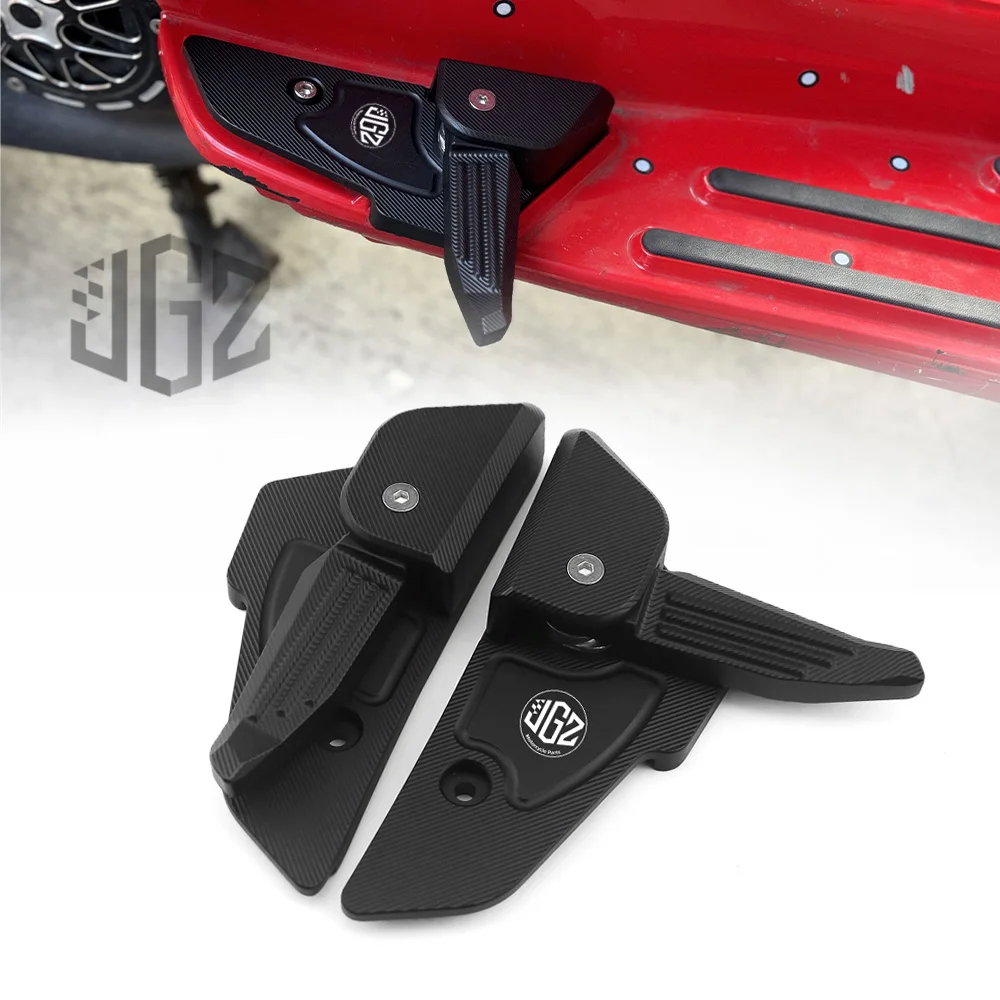 

For VESPA S150 All Year Motorcycle CNC Aluminum Footpegs Pedals Passenger Foot Steps Footrest Catapult Pedal