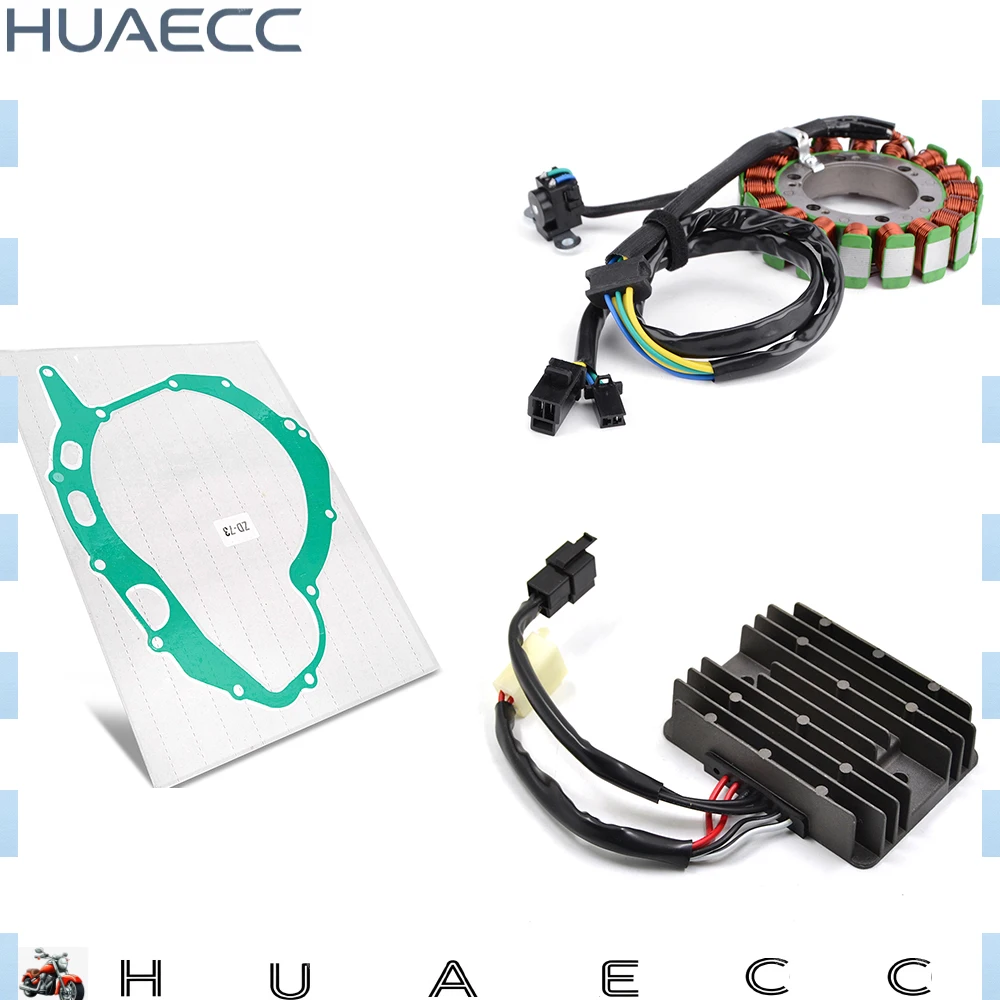 

For Suzuki TL1000 TL1000R 1998-2003 TL 1000 TL1000S 1997-2001 32101-02F00 32800-02F00 Stator Coil + Gasket + Regulator Rectifier