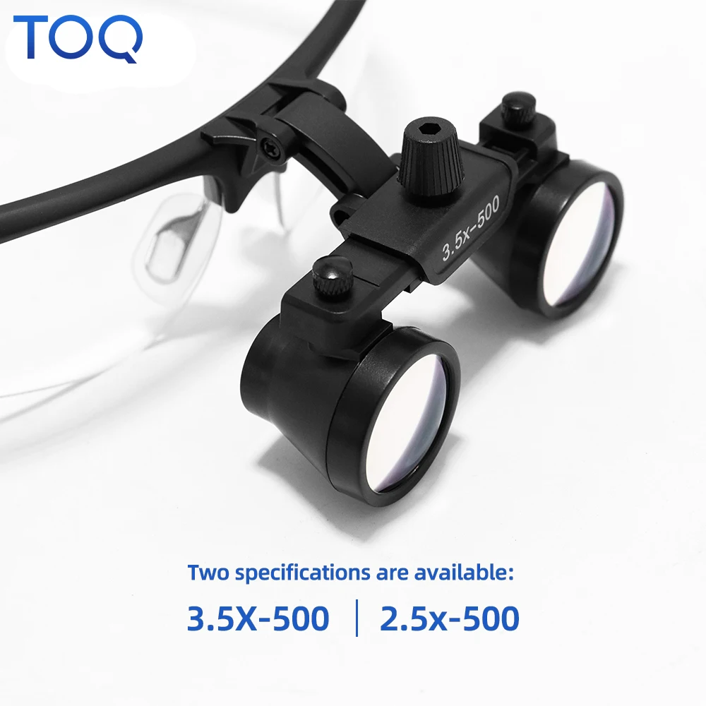 Dental Loupes Dental Magnifier Dental Lab Medical Loupes Magnification Surgical Binocular 5W 2.5/3.5x500 Headlight Headlamp