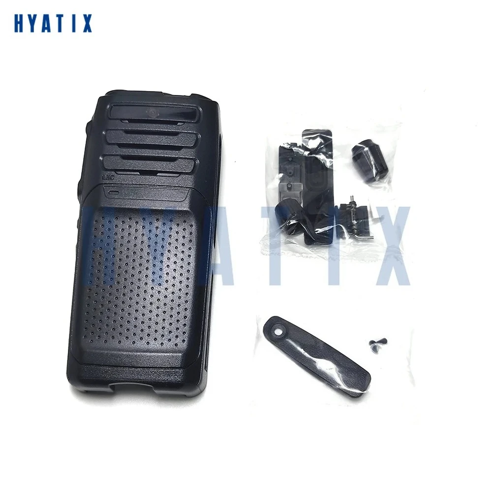 Housing Cover Case Kit with Knob for Kenwood NX1200 NX1300 NX-1200 NX-1300 Radio Walkie Talkie Replacement Parts Accessories