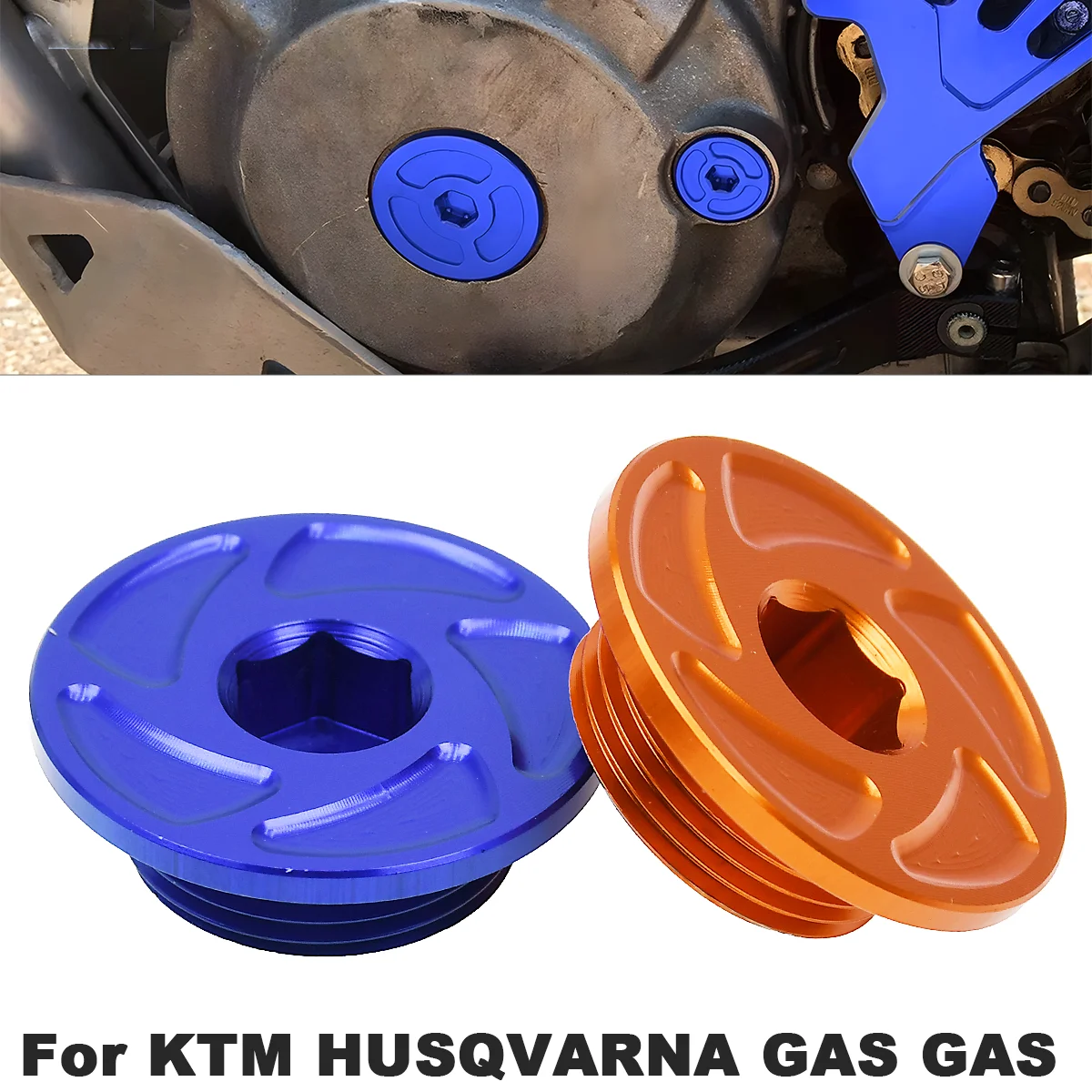 

CNC Oil Filler Plug Cap For KTM SX XC XCW EXC 50 125 150 200 250 300 SXF XCF XCWF EXCF LC4 ENDURO 350 450 500 530 690 2004-2022