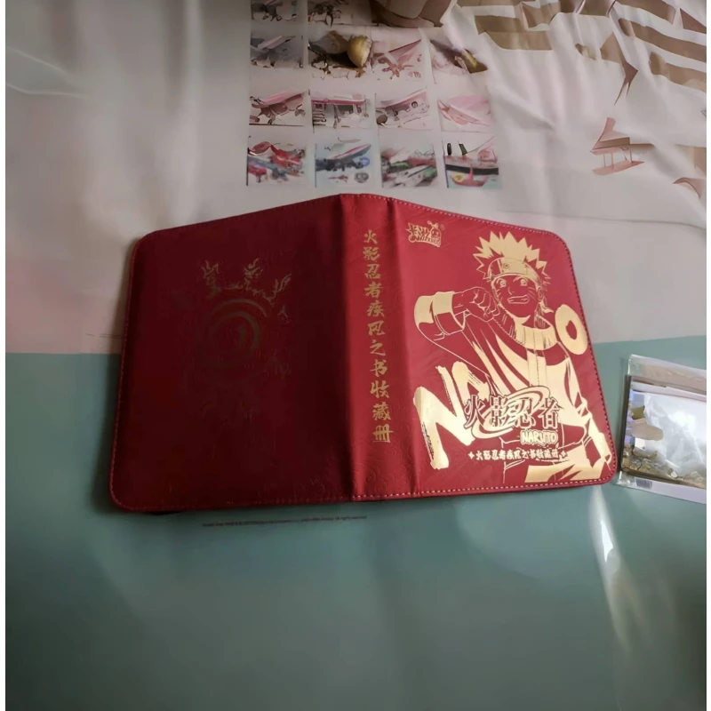 Hot Selling In Stock Kayou Naruto Cards Series Book Collection Sp Tr Series Game Card Collection Storage Bag Set Birthday Gifts
