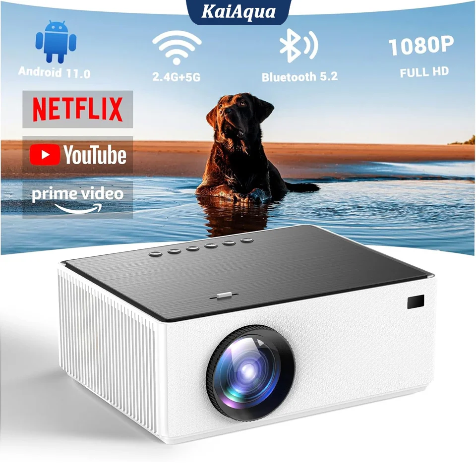 2025New HT20 4K Full HD Projector Android Native Portable 1080P Auto Focus 250ANSI Video home Cinema Outdoor HD LED Projetor