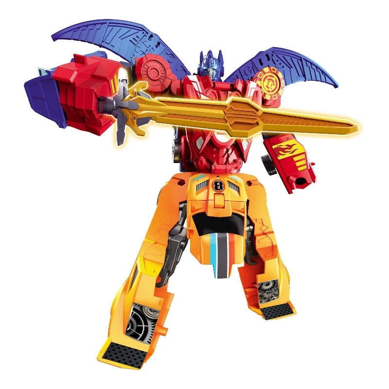 

3in1 Deformation Robot Toy Convertible Action Figure Plastic Model Robot Super General Car Toys Anime Movie Series Children Gift