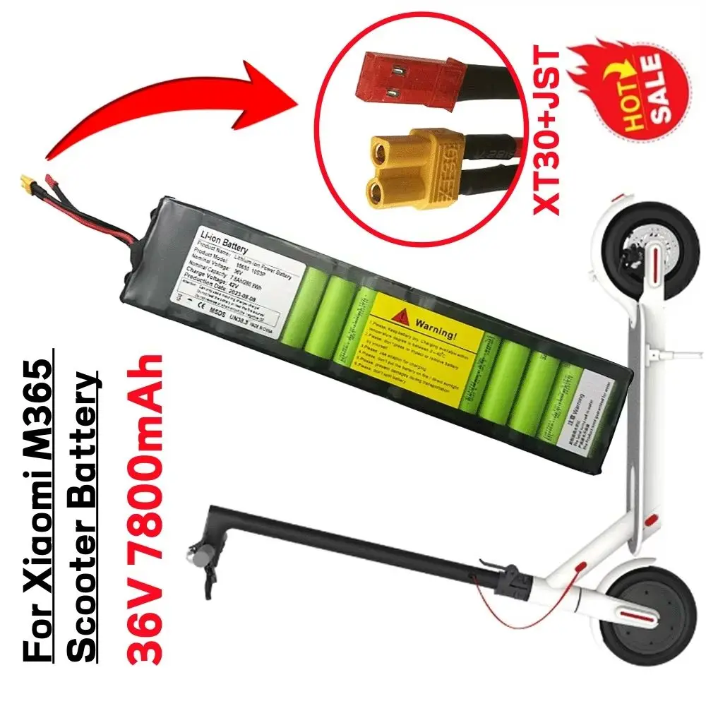 

10S3P 36V 7.8Ah Scooter Battery Pack for Xiaomi Mijia M365 36V Battery pack Electric Scooter BMS Board for Xiaomi M365