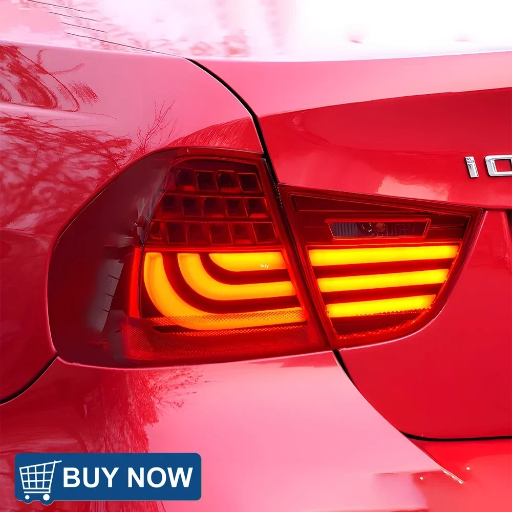 

Обновление светодиодных автомобильных задних фонарей, аксессуары для BMW 3 серии E90 320i 325i 2009-2012, динамический мигающий указатель поворота, инструмент в сборе