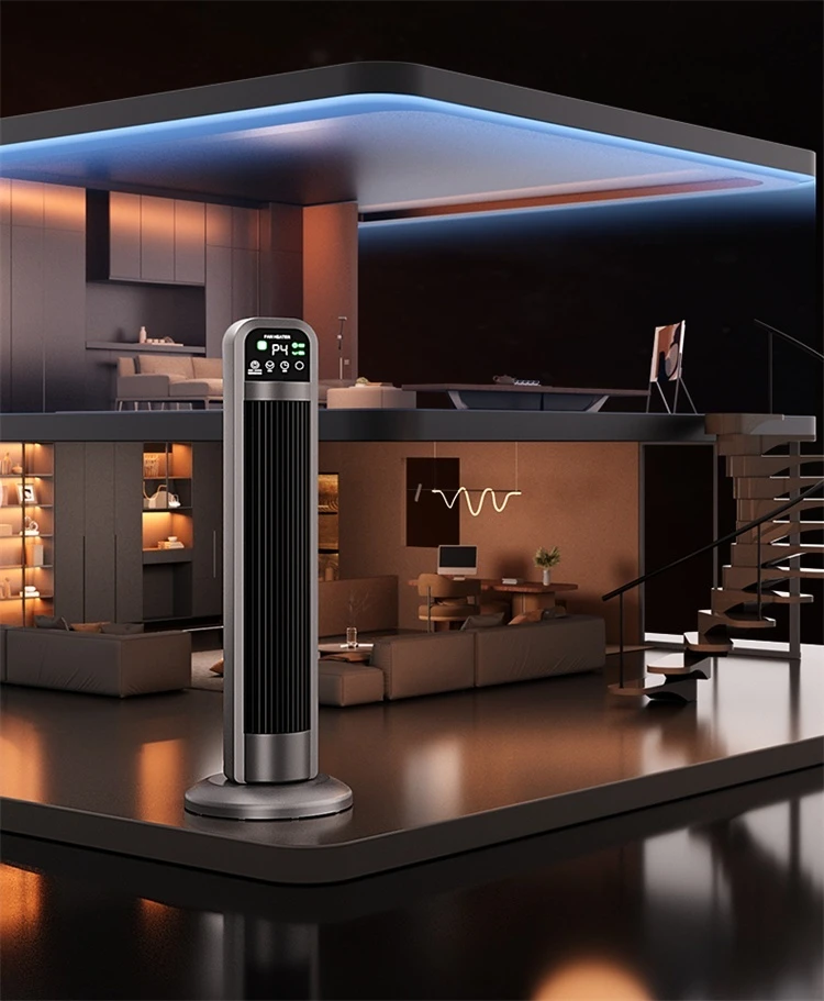 Mini Portable Electric Space Heater 2000W Home Office Desktop Warm Air Heater Warmer Fan Household Silent Remote Fast Space Heat