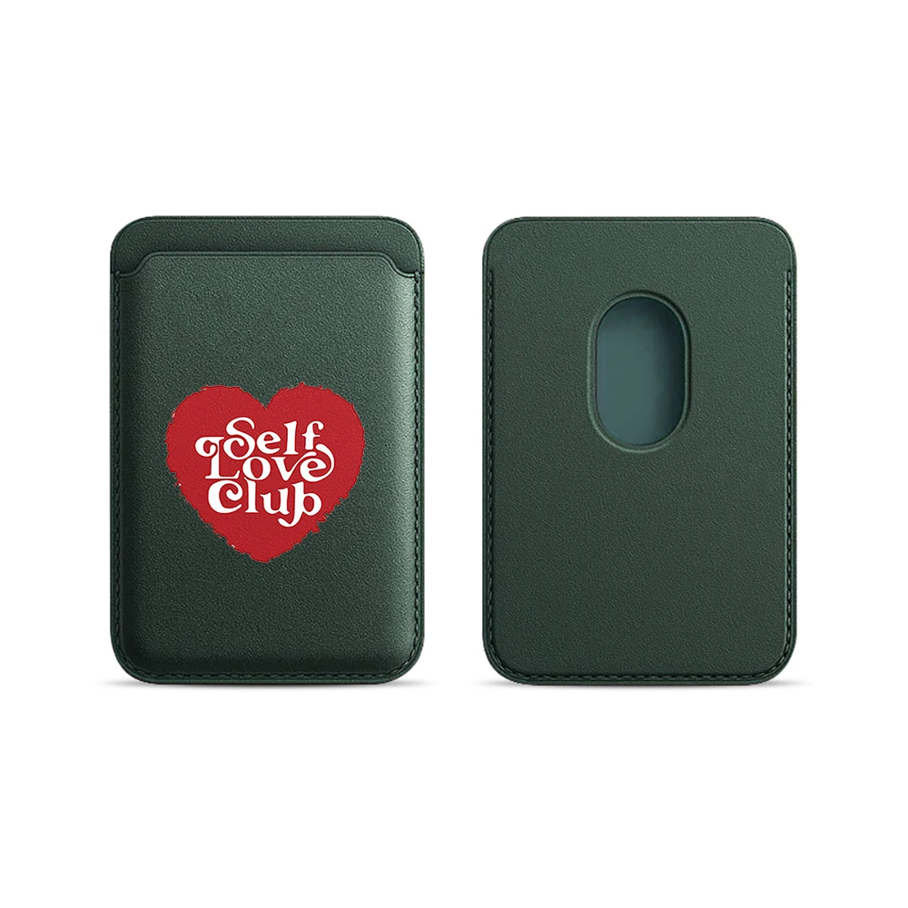 Self Love Club Leder-Kartenetui Handyhülle Kartenhalter für Magnetische Hülle Geeignet für alle iPhone Magsafe Karten-Handy-Rückseiten-Taschen – Detail 17