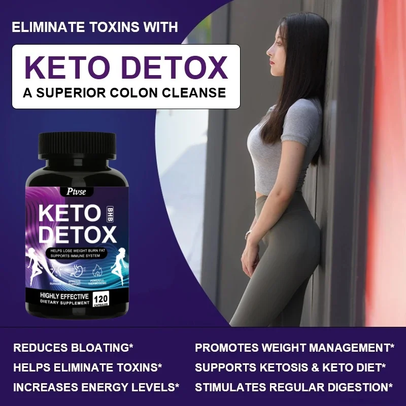 Keto Bhb Supplement with Vitamin D | Natural Ketogenic Diet | Non-GMO Vegan Gluten Free Capsules