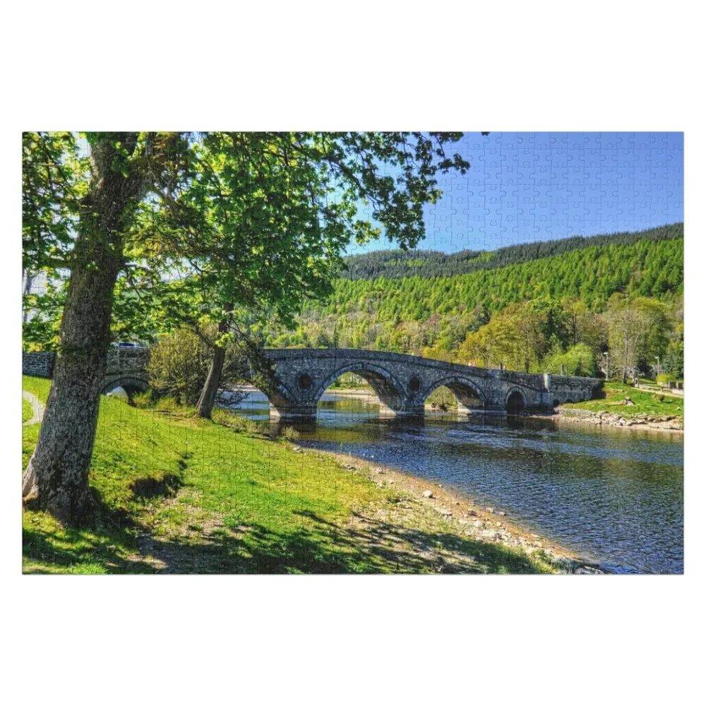 

The Bridge at Kenmore Jigsaw Puzzle Wood Name Customized Picture Custom Jigsaw Customized Photo Puzzle