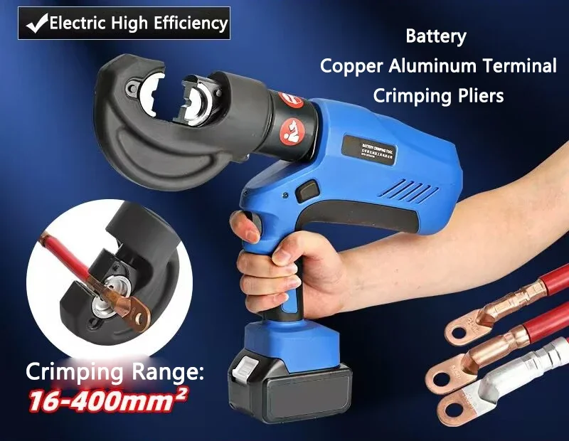 Portable Electric Hydraulic Pliers EBS-400B Continuous Crimping Lightweight Hydraulic Copper Aluminum Terminal Crimping Machine