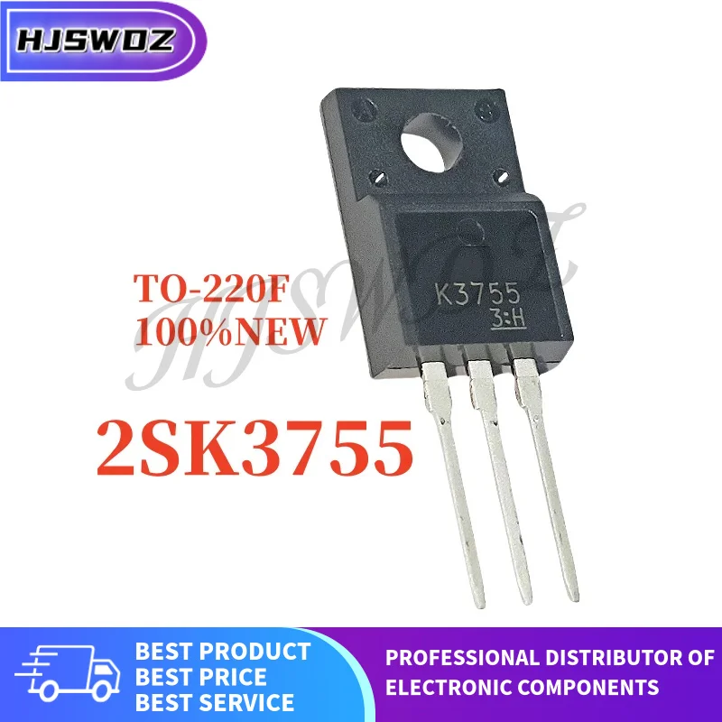 10PCS 2SK2461 2SK2478 2SK3755 2SK3457 2SK1288 K2461 K2478 K3755 K3457 K1288 TO-220F N-channel MOSFET Brand New In Stock