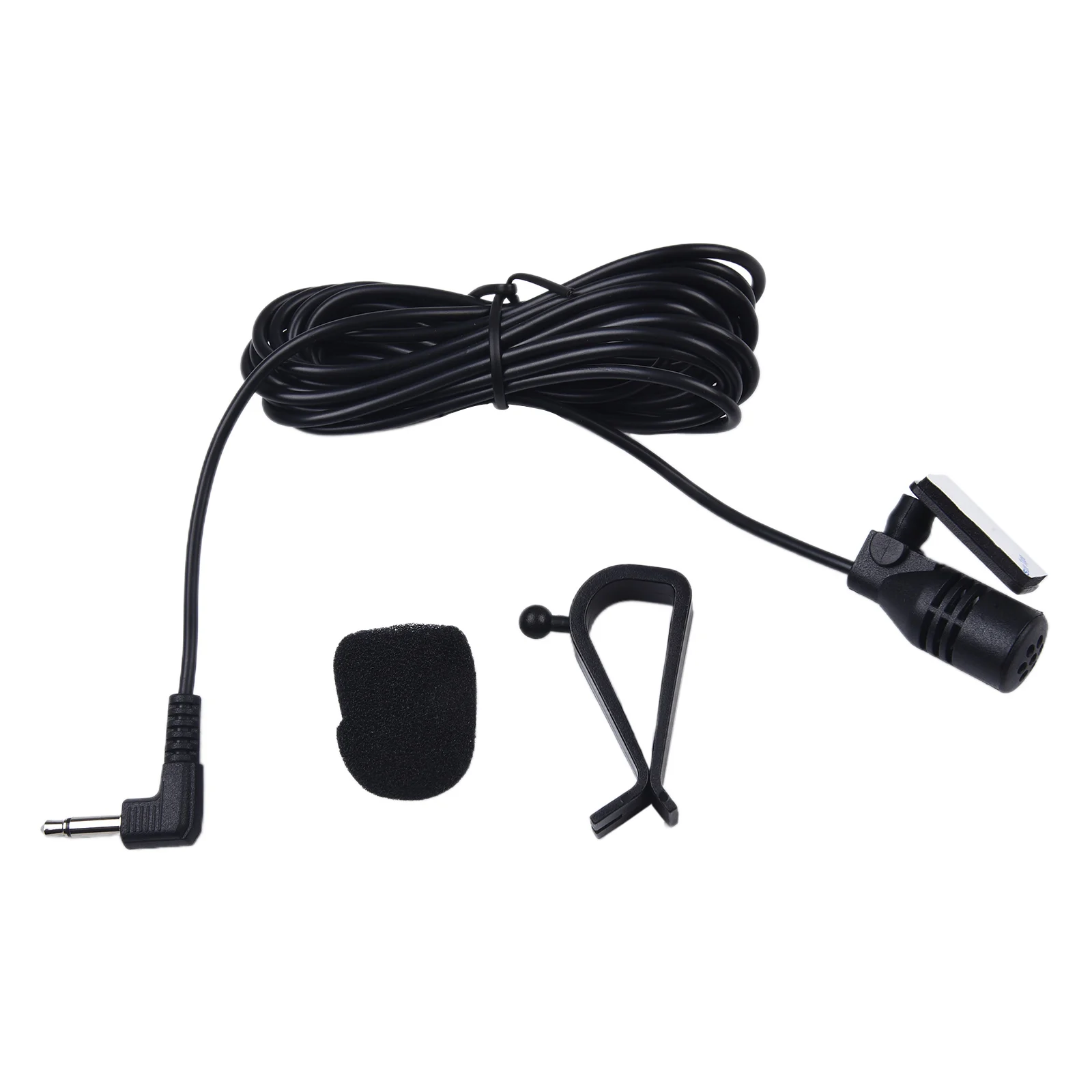 

Внешний микрофон 3,5 мм для автомобильного радио, мобильного телефона, ноутбука, всенаправленный стереофонический, с кабелем 300 см для улучшения звука