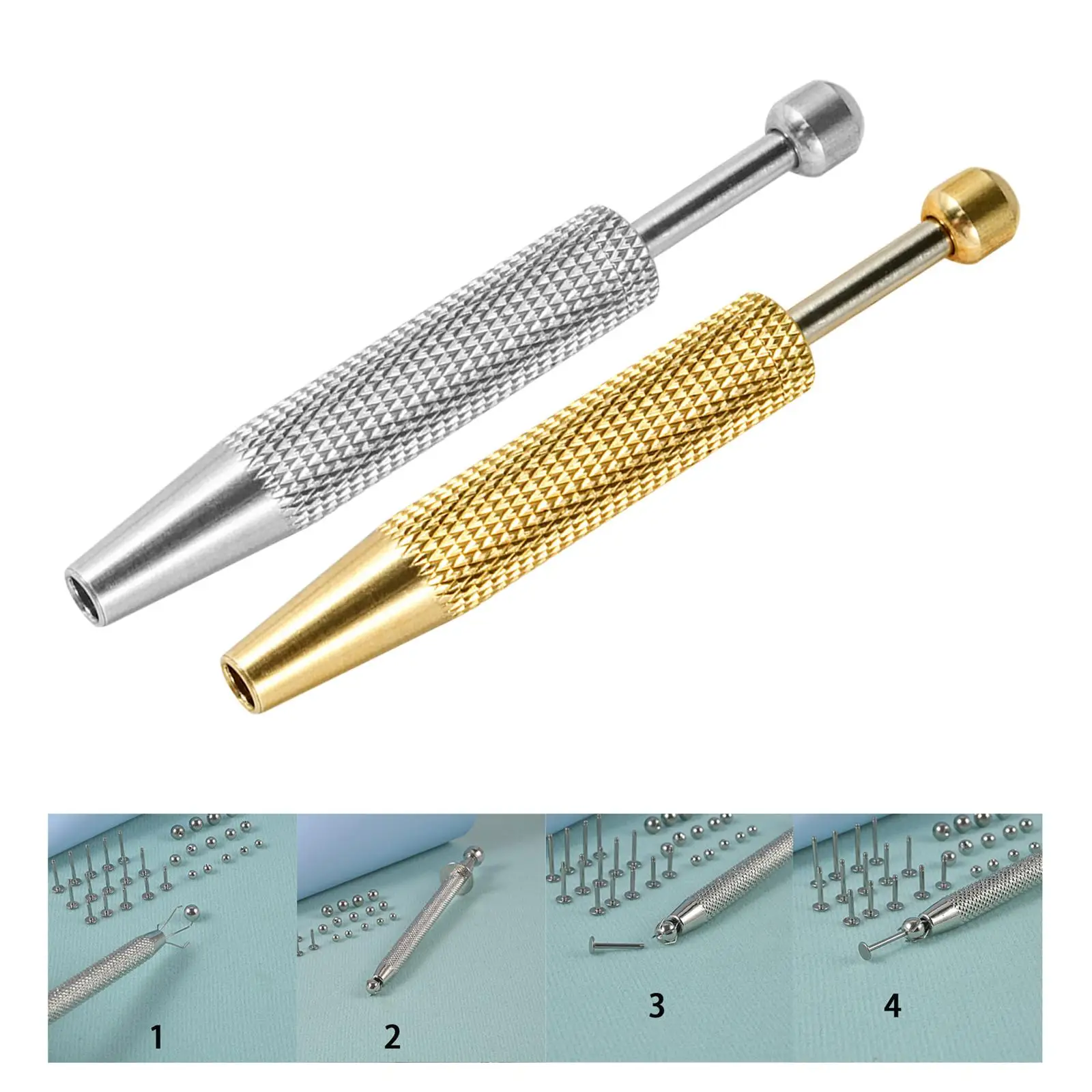 Bead Ball Grabber Chip Extraction Tool Lightweight Diamond Claw Piercing Assistance Tool for Watch Repair DIY Projects