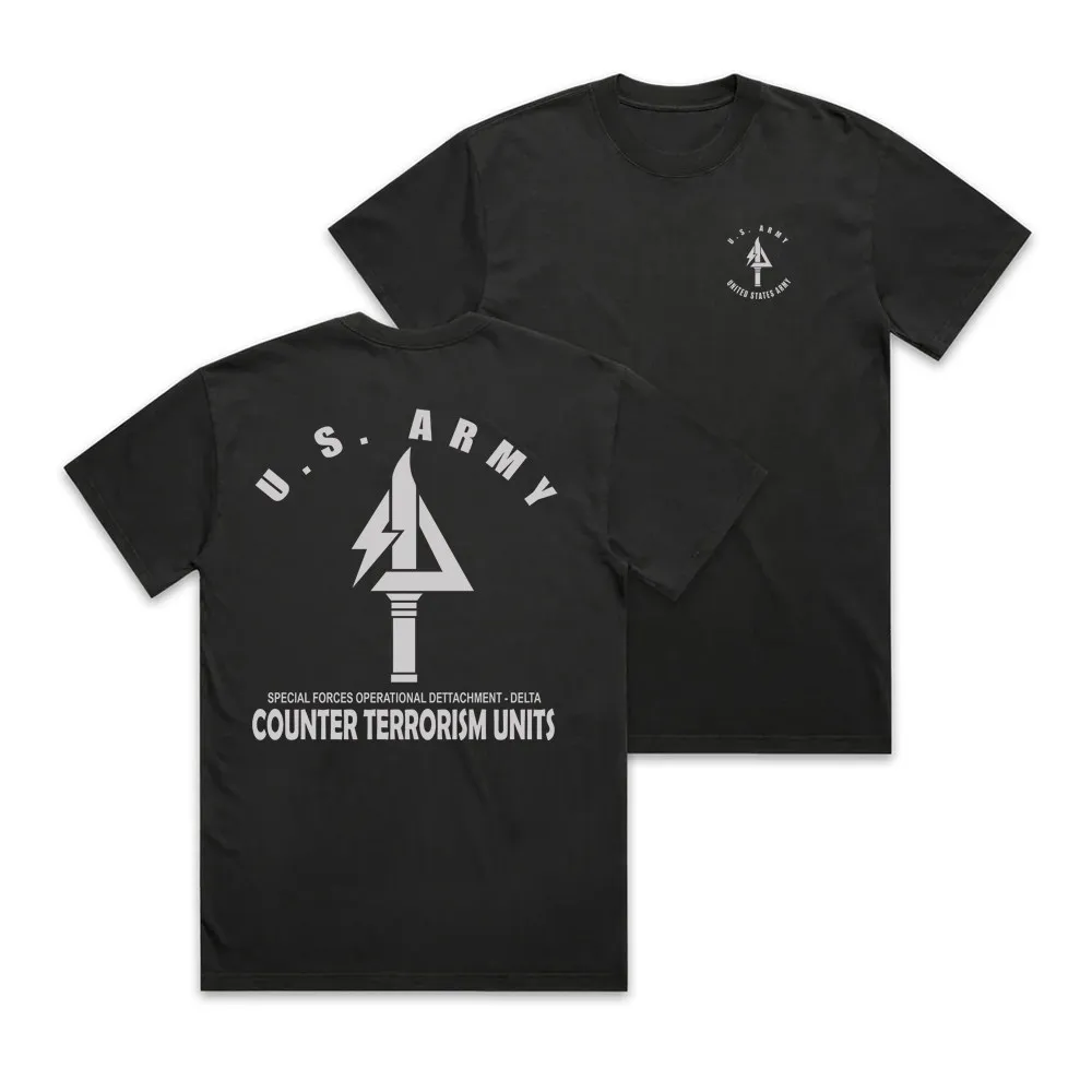 

Military Enthusiasts New Summer Cotton Tough Round Collar Short Sleeve T-shirt Printing Men and Women with The Jacket