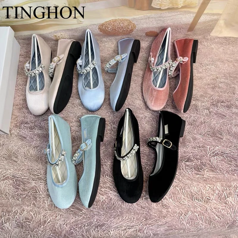 tinghon-velvet-rhinestone-ballet-flats-women-shiny-crystal-elegant-mary-janes-shoes-ladies-casual-streetwear-daily-soft-loafers