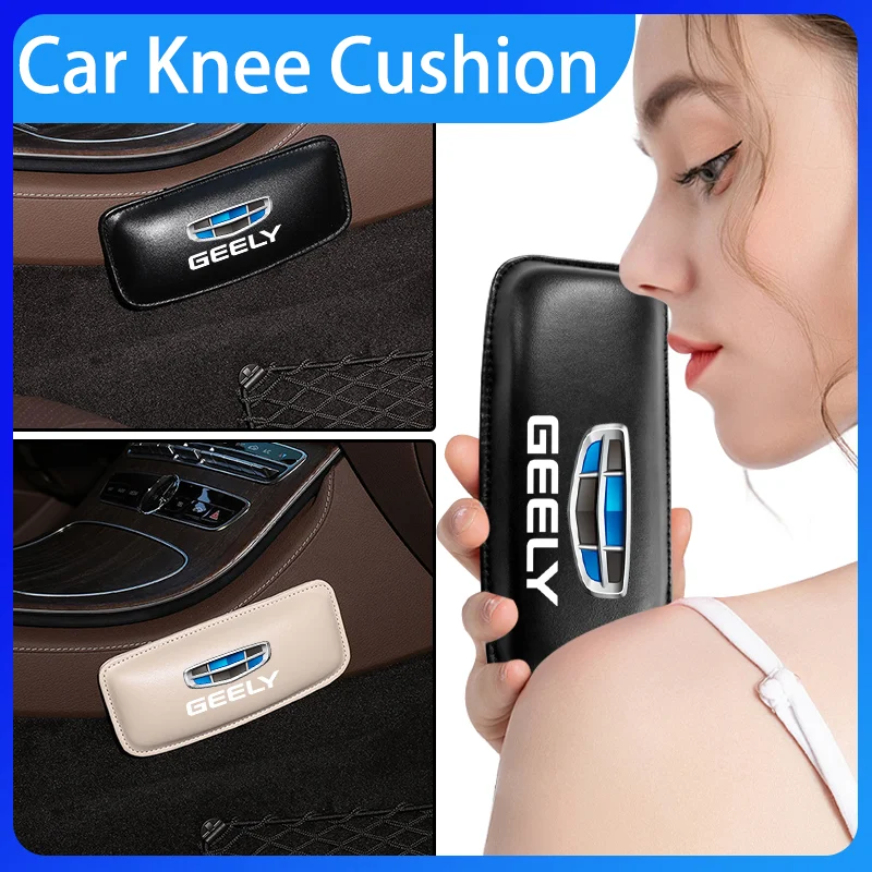 

Car Knee Cushion Soft Knee Pad Car Interior Pillow Car Accessories for Geely EMGRAND Atlas Coolray EC7 EC8 GS GC2 GC5 GC7 GX2