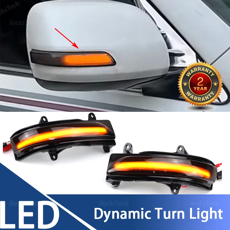 LED Turn Signal Light Side Mirror Sequential Indicator Blinker Lamp For Toyota Land Cruiser Prado GRJ150 TRJ150 KDJ150 LJ150