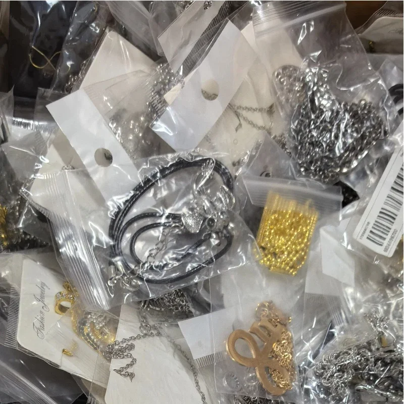 Jollyhit Mystery Jewelry Jar - Conjunto de bisutería retro Vibes para ella y cumpleaños - Anillos bohemios, pendientes nostálgicos, collares