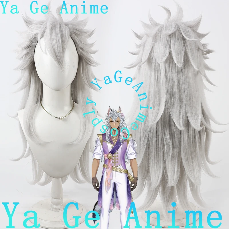 

Ya Ge Anime Store Twisted Wonderland Floyd Leech Cosplay Wig Anime Games Halloween Carnival Party Synthetic Heat Resistant Hair