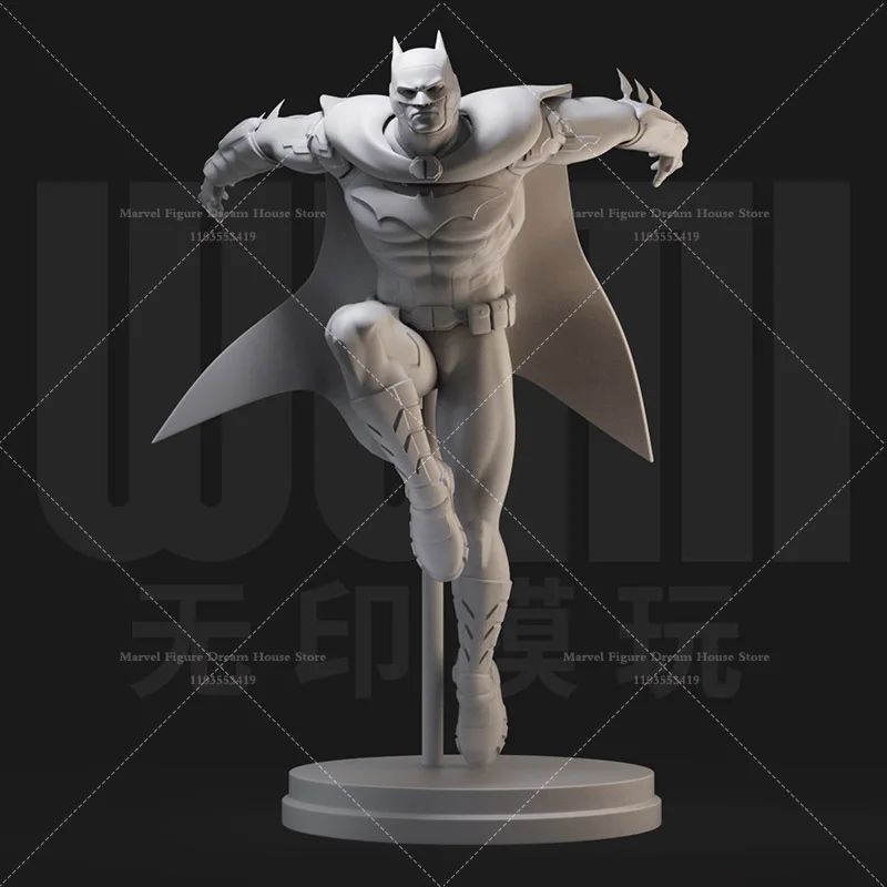 1/24 1/12 Scale DC Batman Bruce Wayne Manga Version Volunteer Police Detective DIY Self-assembled GK 3D Resin Un-panited Model