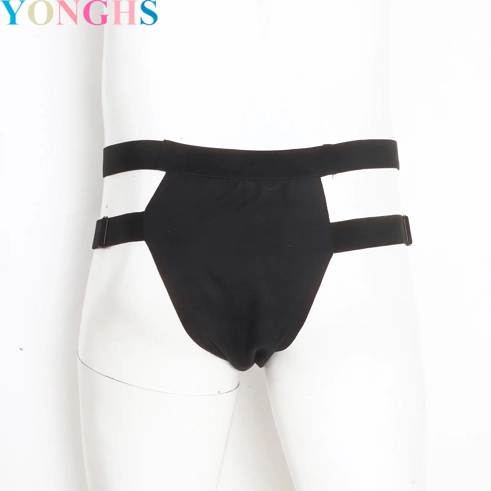

Scrotal Support Underwear with Hanging Support Elastic Waistband Testicle Support Briefs Anti-rectal Prolapse Briefs for Men