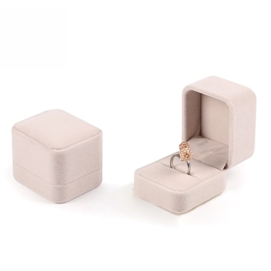 Small Proposal Ring Box Jewelry Gift Box for Ring Jewelry Gift Box for Engagement Proposal Wedding Day Keepsake Case - Image 14