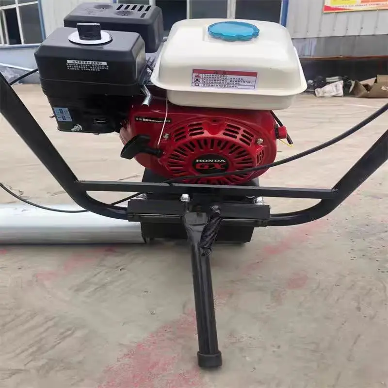 Electric/Diesel Motor Concrete Paving Leveler with PLC Core Components Three Roller Paver